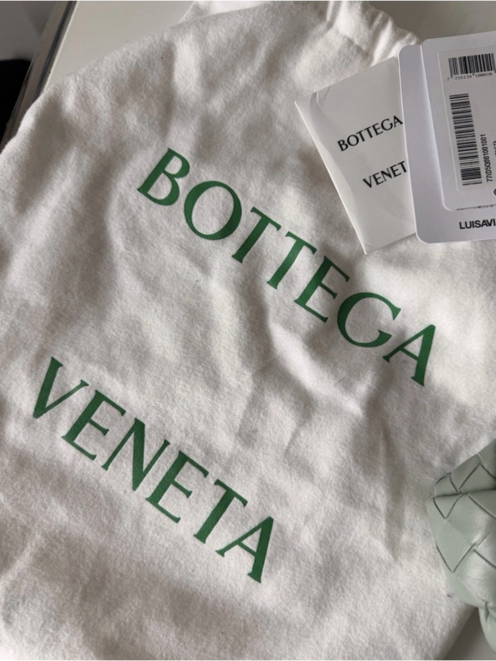 Bottega Veneta Sage Green Intrecciato Mini Jodie Shoulder Bag - Picture 4 of 14